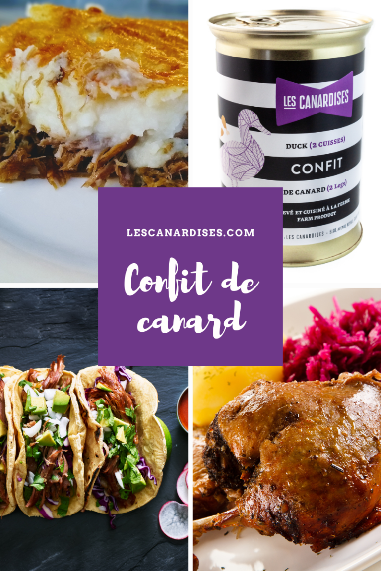 CONFIT de canard (800g) Les Canardises