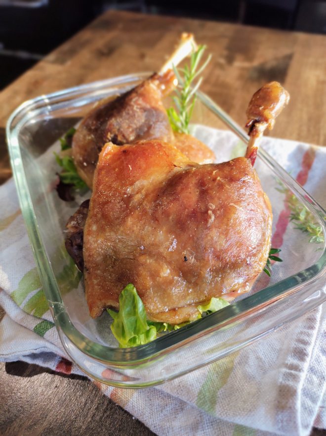 CUISSE de canard CONFITE