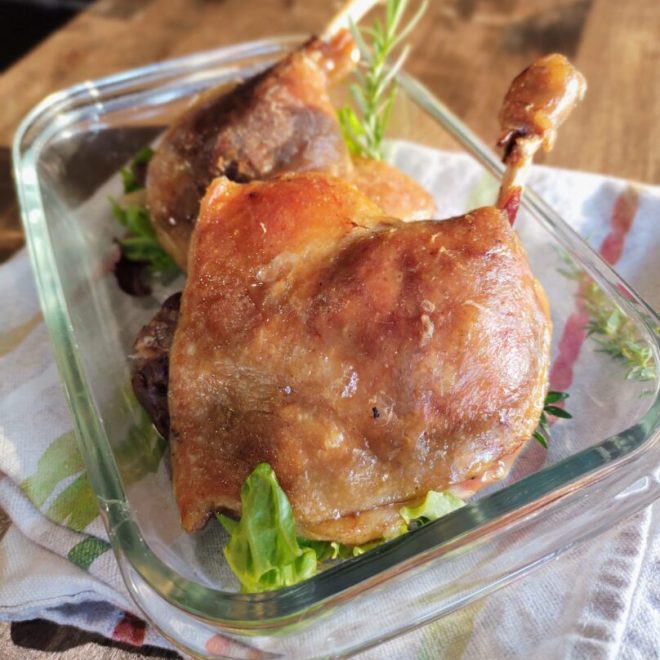 CUISSE de canard CONFITE