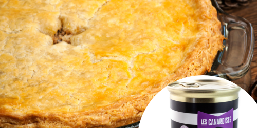 Les canardises - Tourtière au canard confit