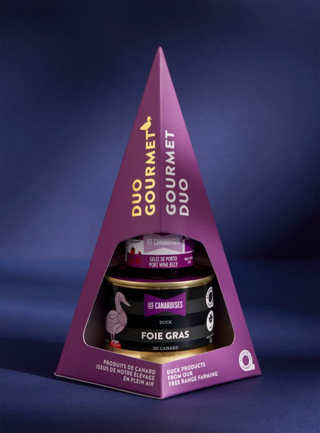 Coffret Duo - Foie Gras de canard  & Gelée de framboise et Porto