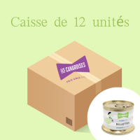 Caisse de 12 - Rillettes de canard Classiques