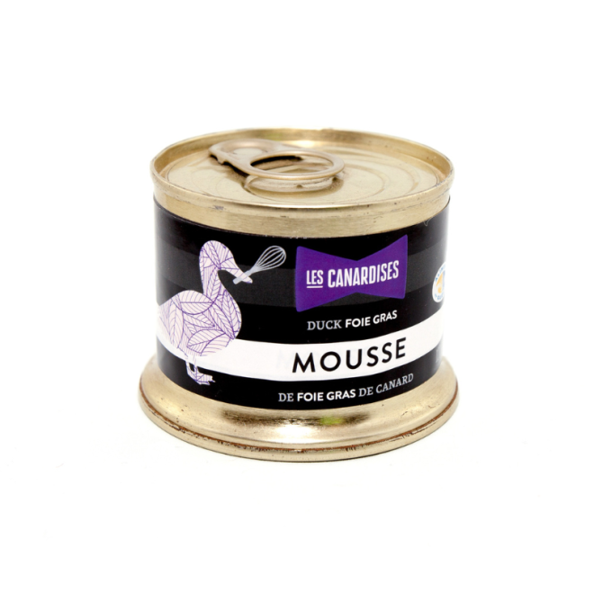 MOUSSE de Foie Gras de canard (120g)