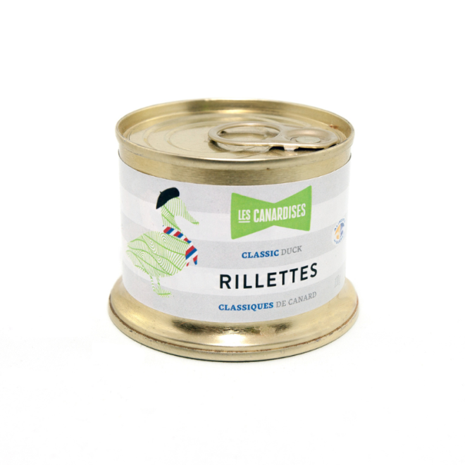 RILLETTES de canard Classiques (130g)