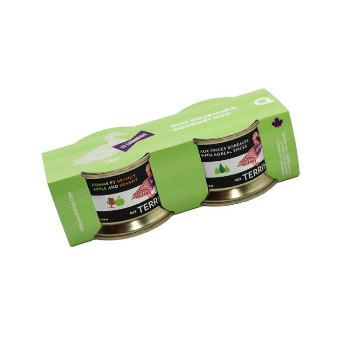 DUO gourmand de Terrine de canard
