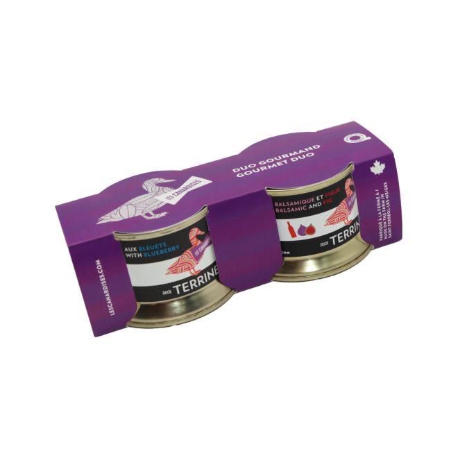DUO gourmand de Terrine de canard