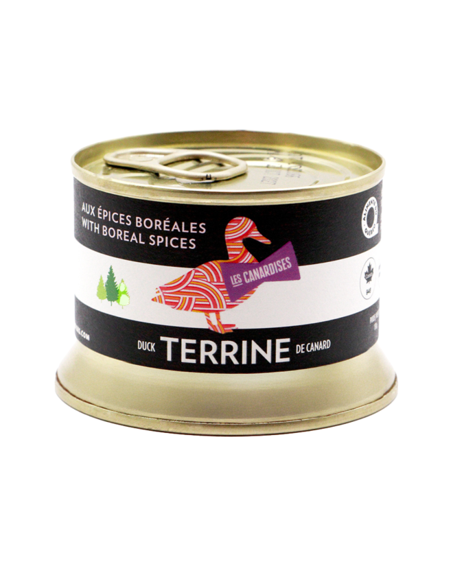 TERRINE de canard aux ÉPICES BORÉALES