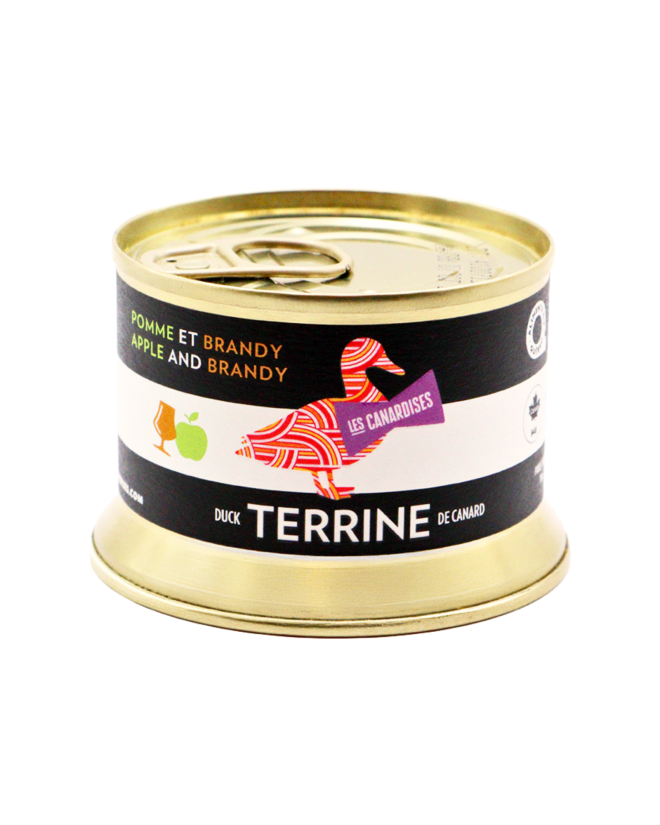 TERRINE de canard POMME et BRANDY
