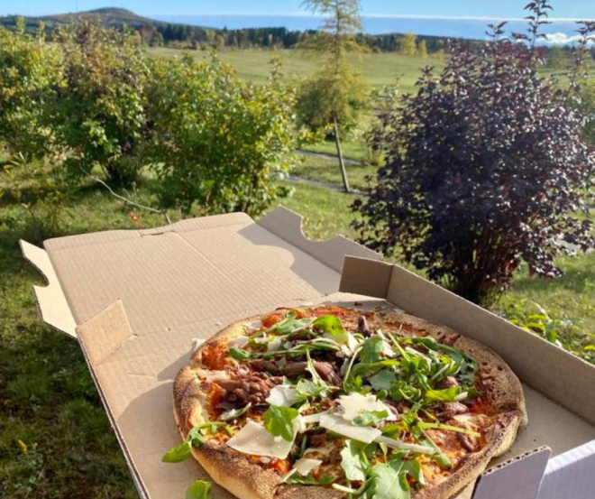 PIZZA au Confit de canard