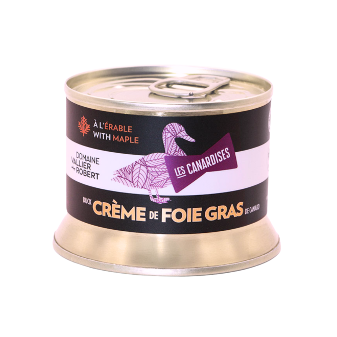 CRÈME de FOIE GRAS de canard - à l'Érable