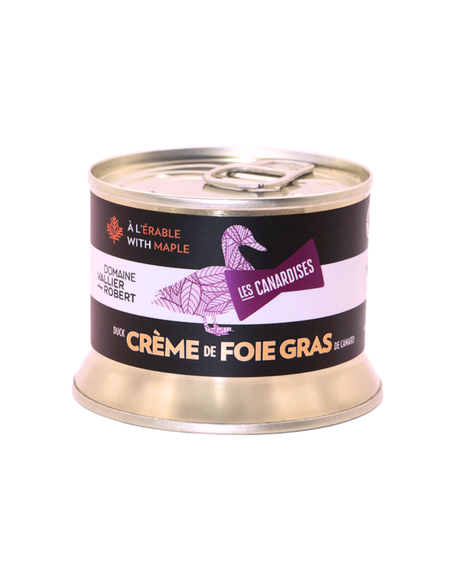 CRÈME de FOIE GRAS de canard - à l'Érable