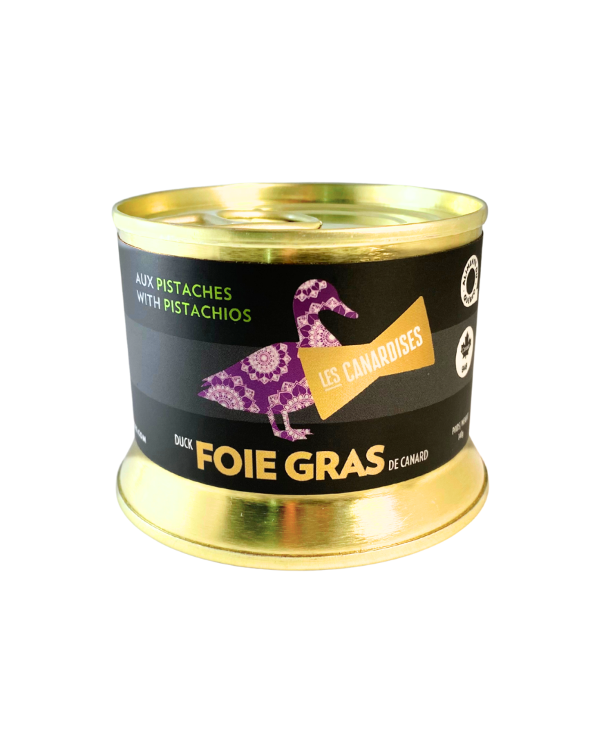Foie Gras (Bloc) de canard aux PISTACHES (140g)