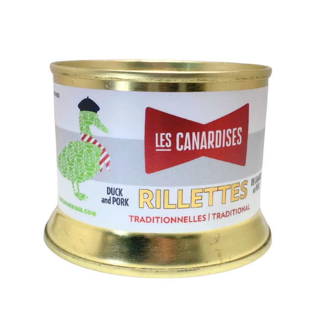 RILLETTES de canard et porc - Traditionnelles - 150g